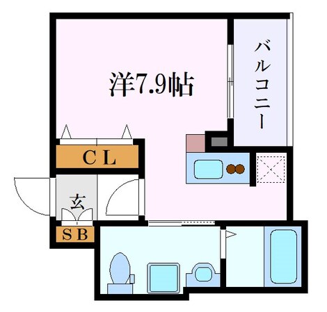 ディアレイシャス金山の物件間取画像